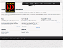Tablet Screenshot of fwfdhead.com